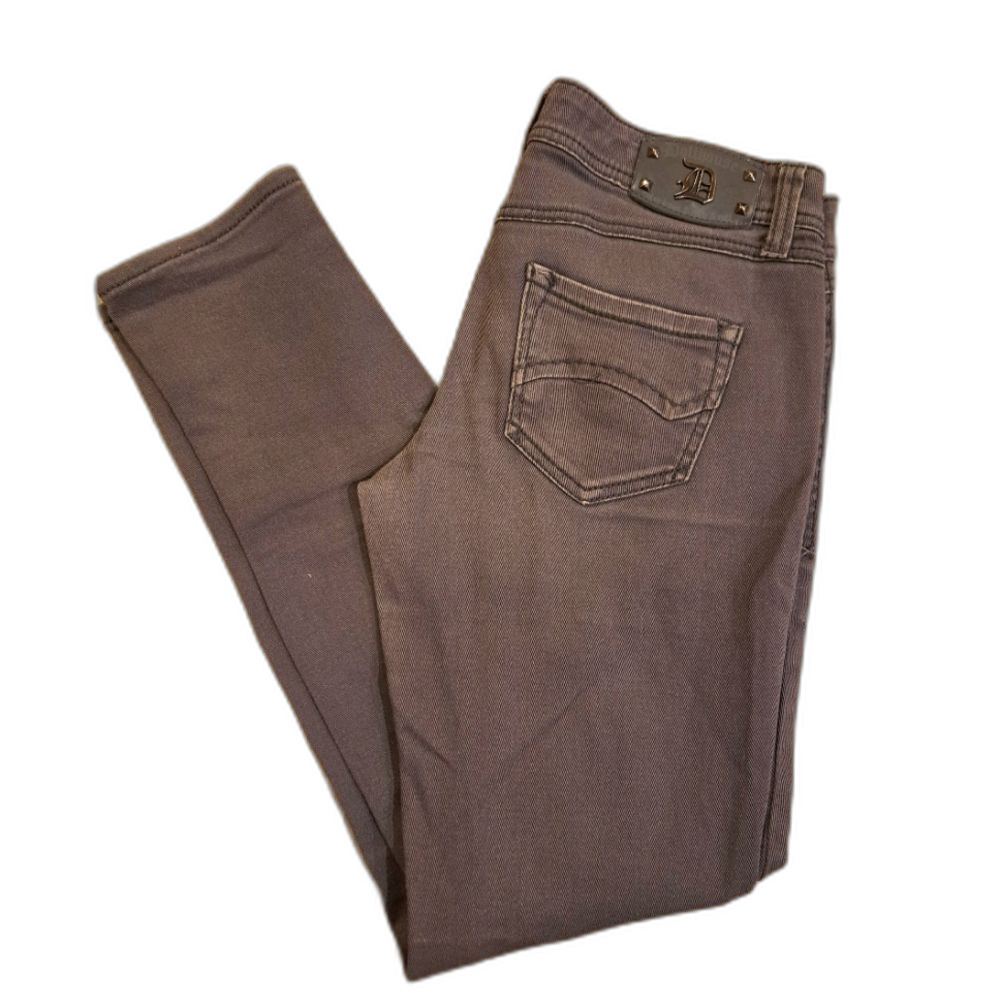 Dollhouse Crazy Sexy Cool gray stretchy denim jeans, juniors size 7
